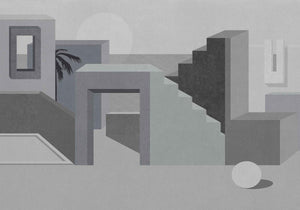 Coordonné Random Archist La Muralla Off behang 9000013 - LAB COLOUR THE WORLD