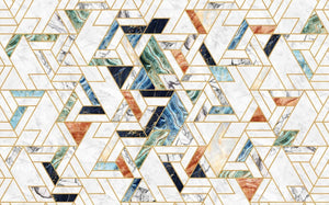 Coordonné Random Archist Malla Lazurita behang 9000093 - LAB COLOUR THE WORLD
