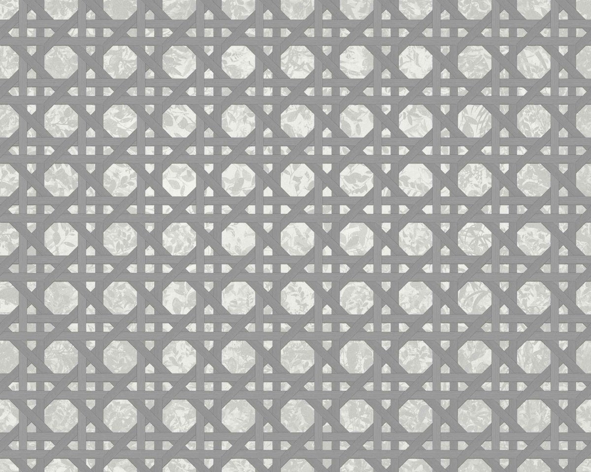 Coordonné Random Archist Ratán Grey behang 9000303 - LAB COLOUR THE WORLD