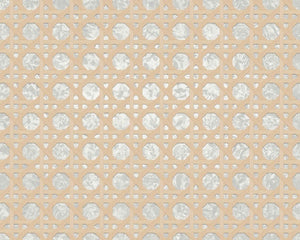Coordonné Random Archist Ratán Natural behang 9000300 - LAB COLOUR THE WORLD