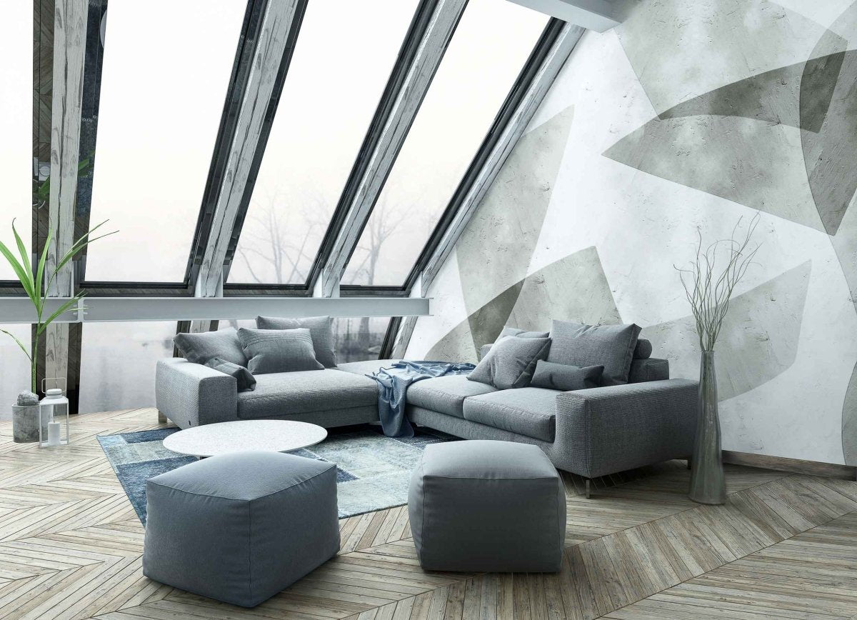 Coordonné Random Archist Shapes Off behang 9000203 - LAB COLOUR THE WORLD