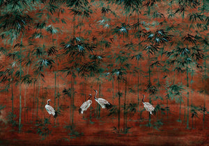 Coordonné Random Chinoiseries Garzas behang 7900004 - LAB COLOUR THE WORLD