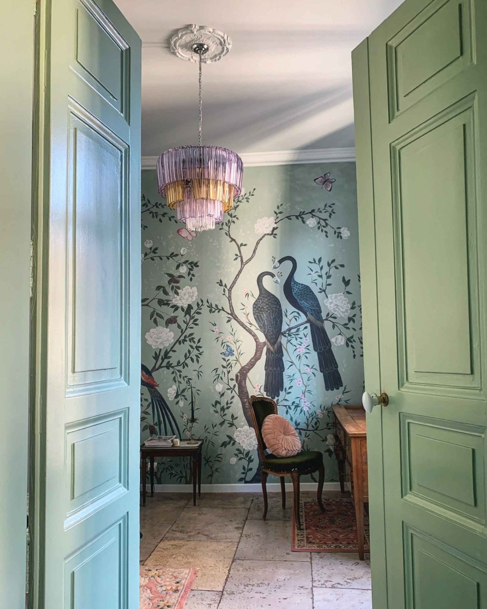 Coordonné Random Chinoiseries II Edo Mint 6600090 - LAB COLOUR THE WORLD