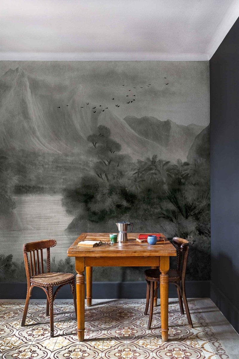 Coordonné Random Chinoiseries Kodo Chia Seed behang 7900032 - LAB COLOUR THE WORLD