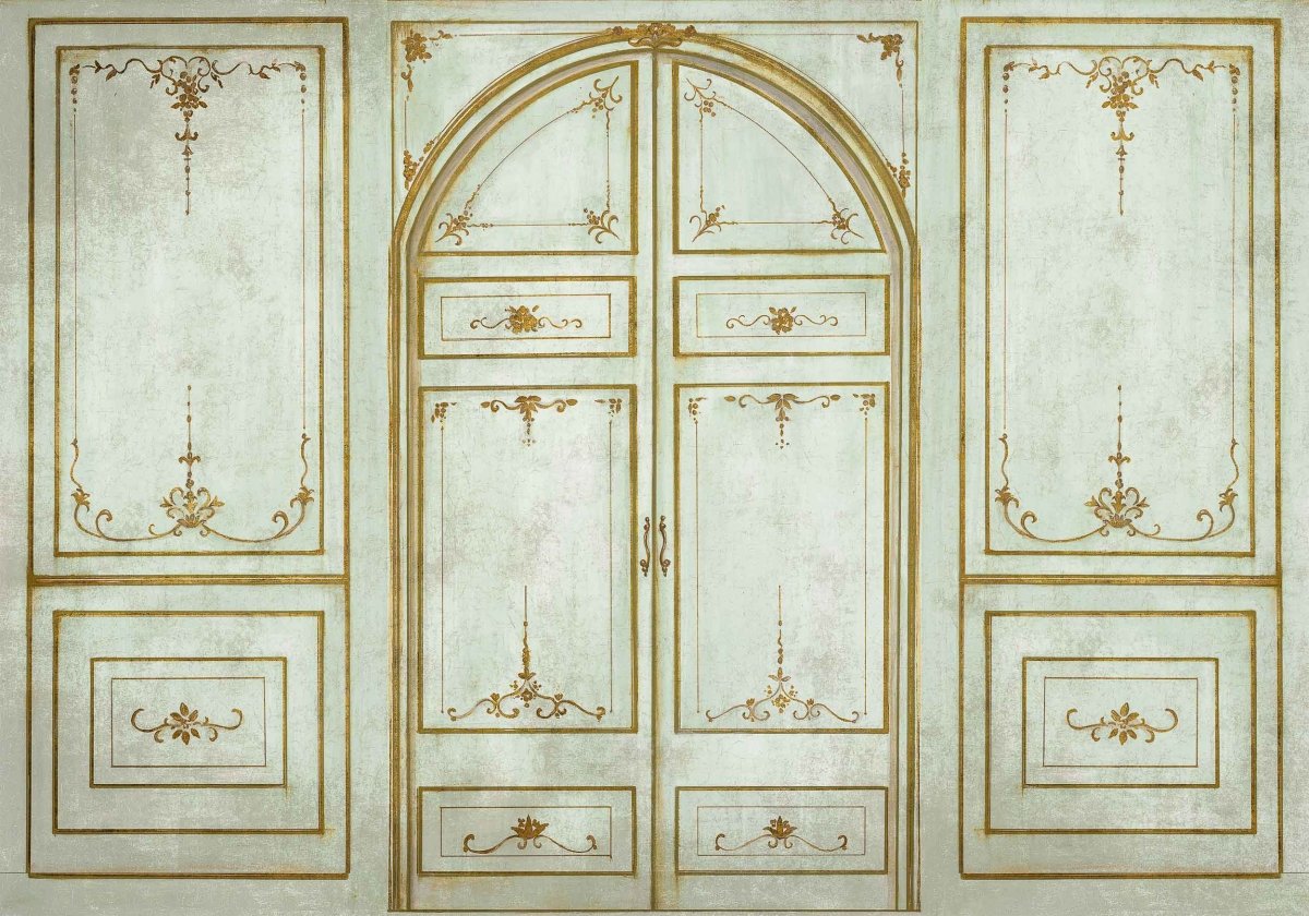 Coordonné Random Chinoiseries Lao Zi Aloe behang 7900082 - LAB COLOUR THE WORLD