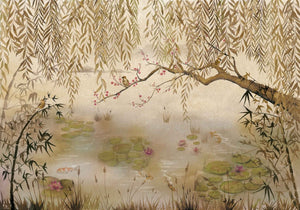 Coordonné Random Chinoiseries Lotus Clow behang 7900041 - LAB COLOUR THE WORLD