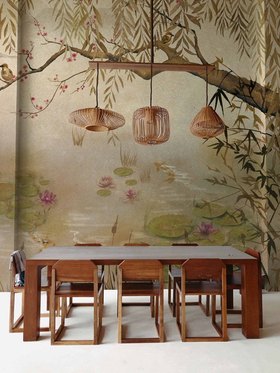 Coordonné Random Chinoiseries Lotus Clow behang 7900041 - LAB COLOUR THE WORLD