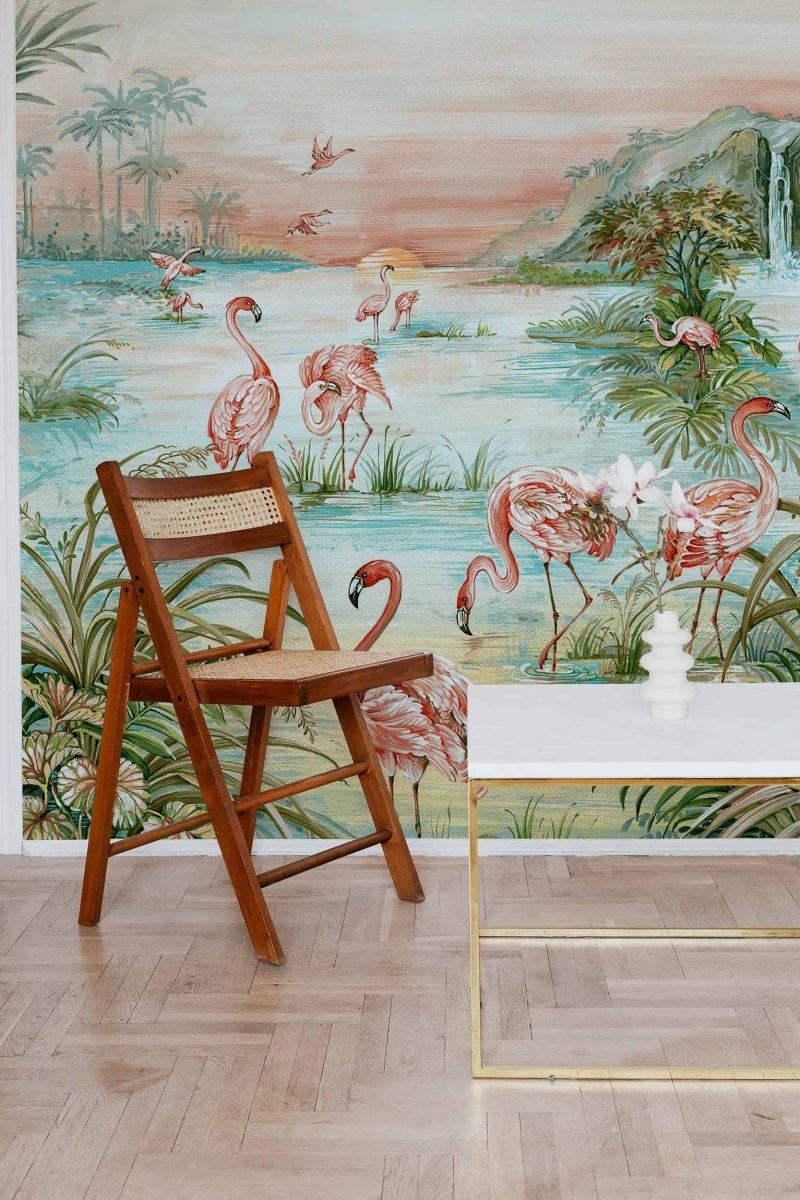 Coordonné Random Chinoiseries Roseus Aloe behang 7900131 - LAB COLOUR THE WORLD