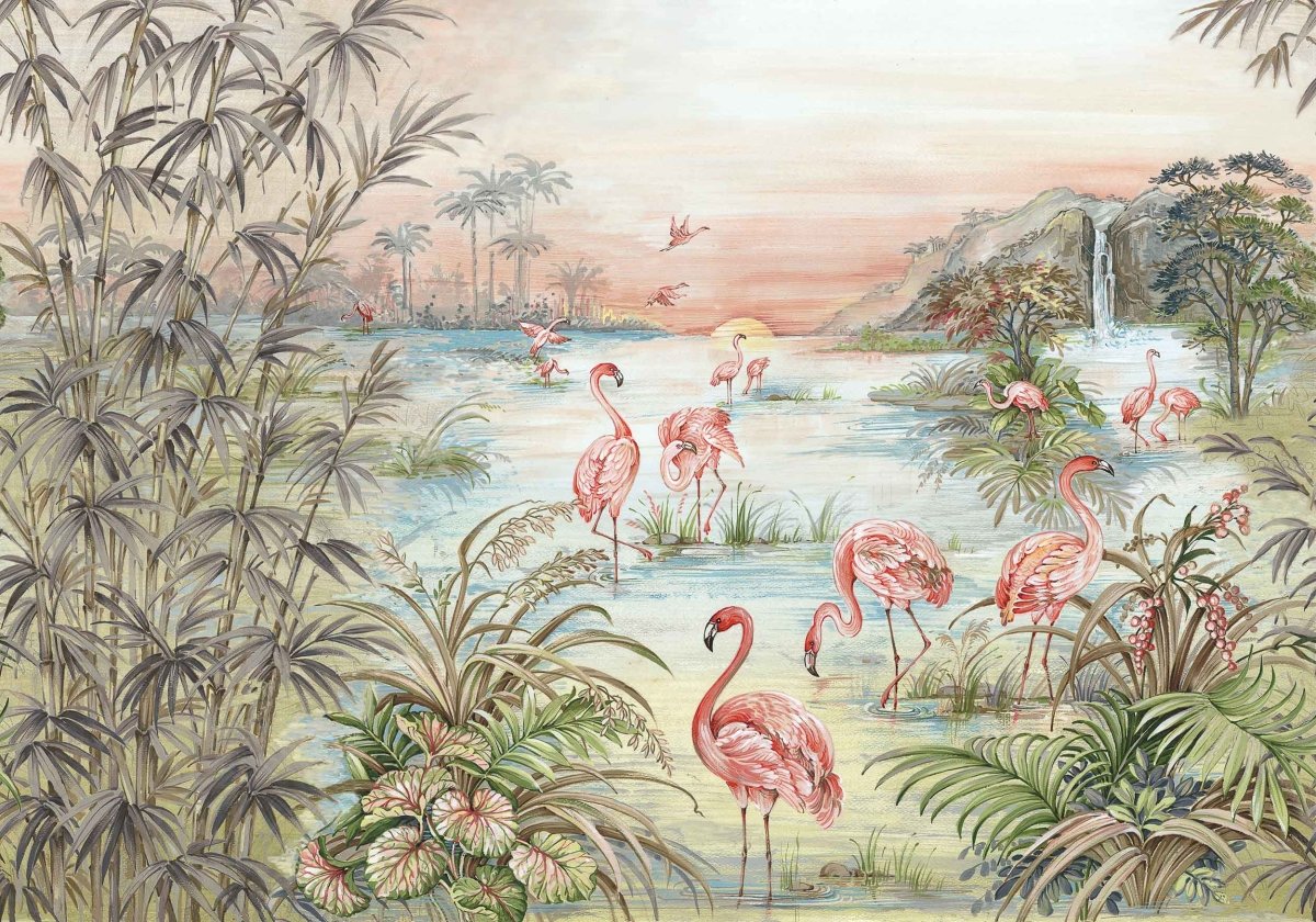 Coordonné Random Chinoiseries Roseus behang 7900130 - LAB COLOUR THE WORLD