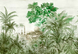 Coordonné Random Chinoiseries Taj Mahal behang 7900121 - LAB COLOUR THE WORLD