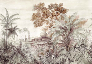 Coordonné Random Chinoiseries Taj Mahal behang 7900122 - LAB COLOUR THE WORLD