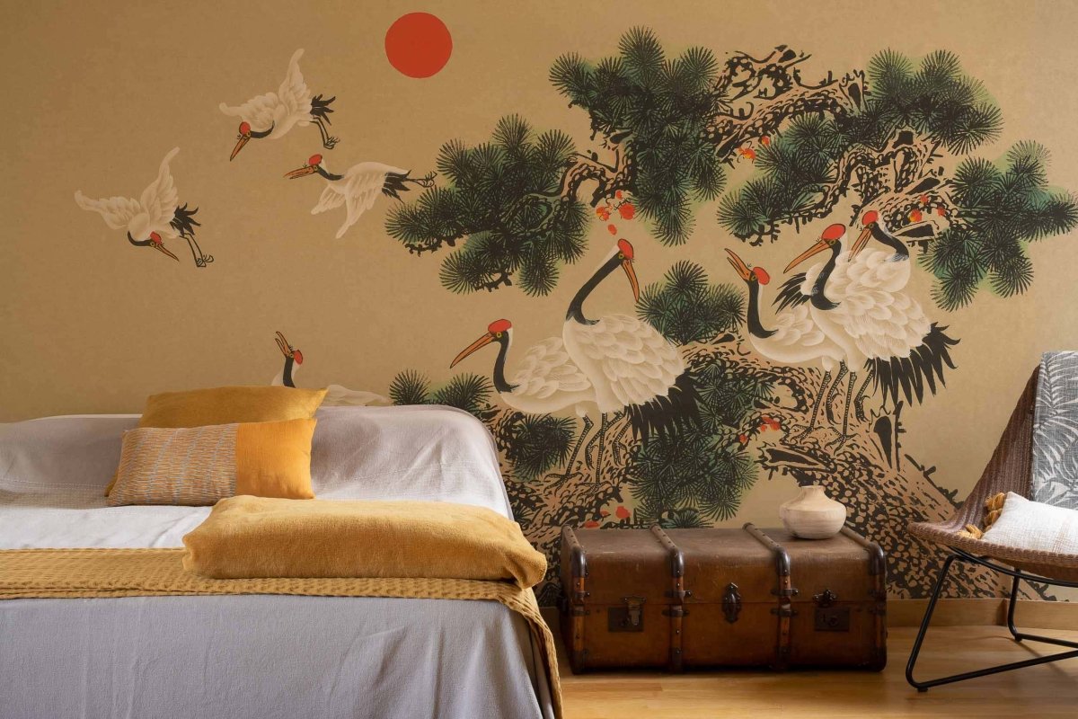Coordonné Random Chinoiseries Ukiyo behang 7900070 - LAB COLOUR THE WORLD