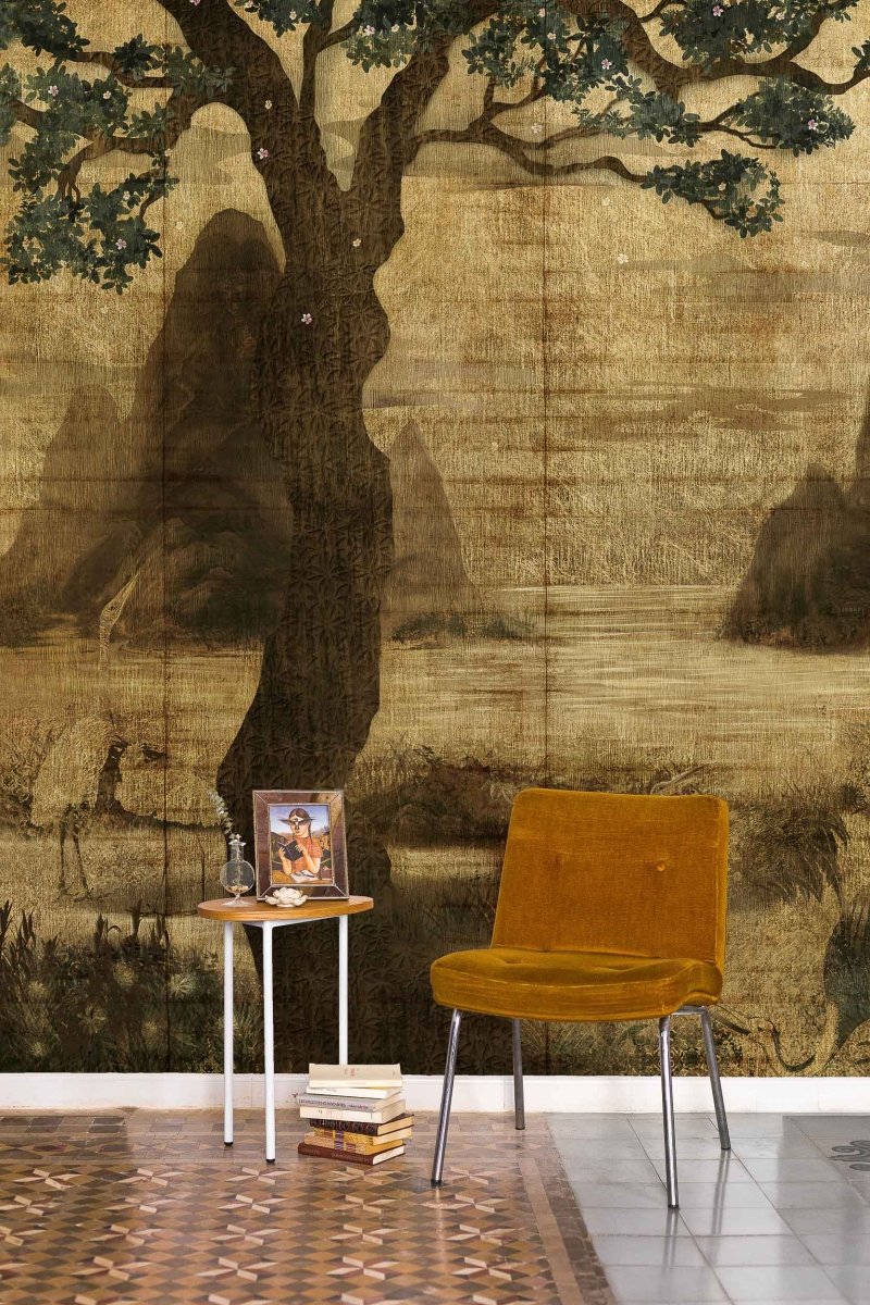 Coordonné Random Chinoiseries Zilant behang 7900190 - LAB COLOUR THE WORLD