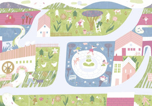 Coordonné Random Kids Country Joy Cotton behang 9700002 - LAB COLOUR THE WORLD