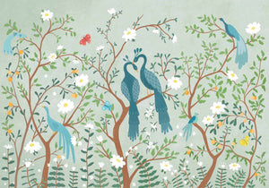 Coordonné Random Kids Edo kids Mint behang 9700130 - LAB COLOUR THE WORLD