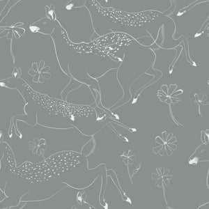 Coordonné Random Kids Jumping bambis Cloud behang 9700163 - LAB COLOUR THE WORLD