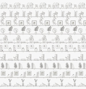 Coordonné Random Kids My Library behang 9700193 - LAB COLOUR THE WORLD