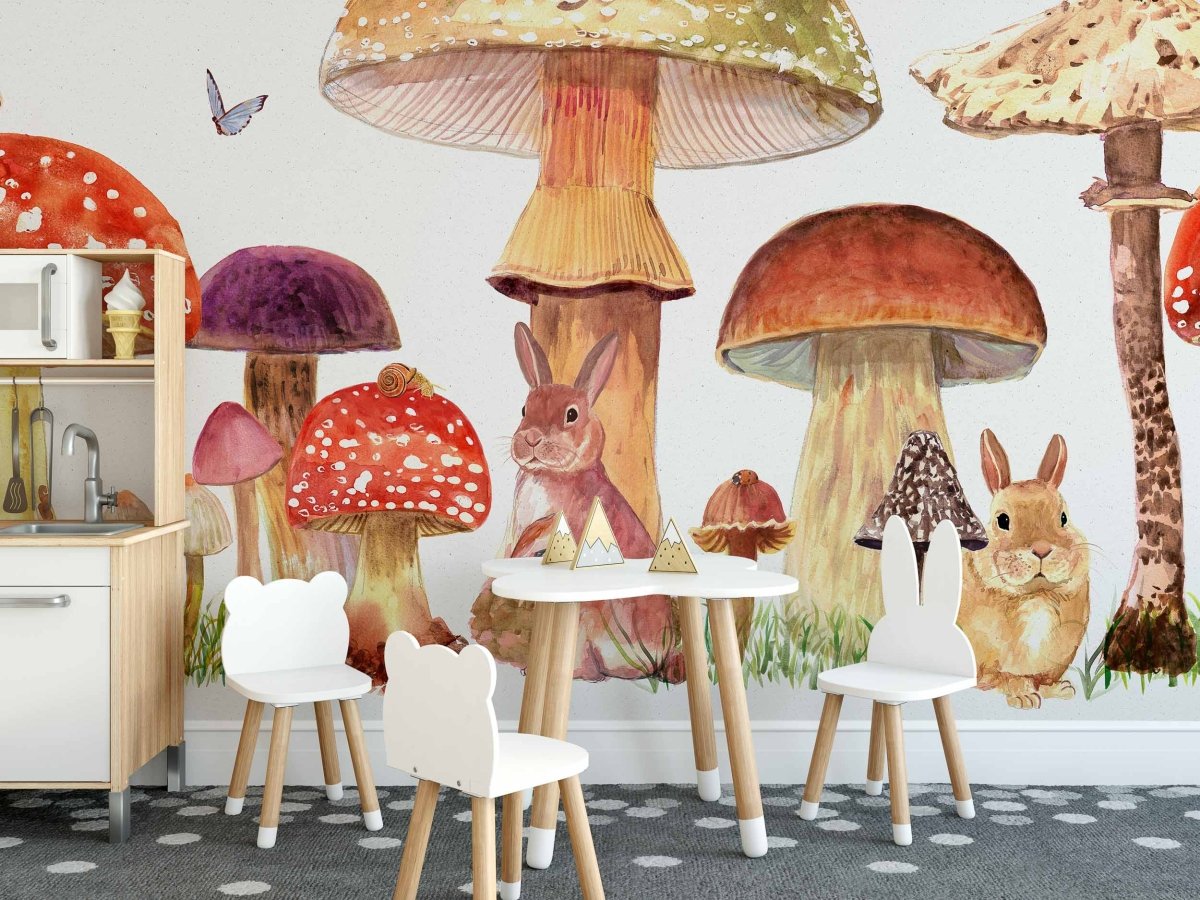 Coordonné Random Kids Sweet forest Vermilion behang 9700010 - LAB COLOUR THE WORLD