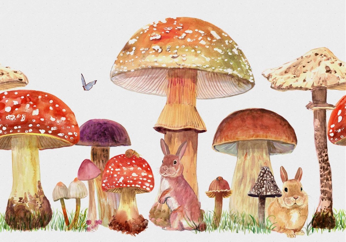 Coordonné Random Kids Sweet forest Vermilion behang 9700010 - LAB COLOUR THE WORLD