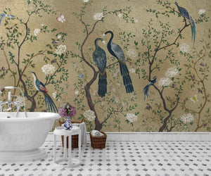 Coordonné Random Metallics Edo Extra Gold behang 9600001 - LAB COLOUR THE WORLD