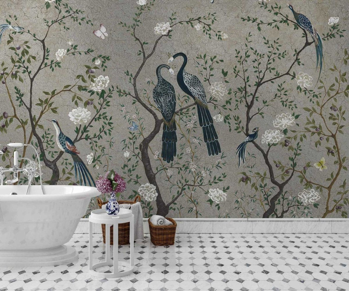 Coordonné Random Metallics Edo Silver behang 9600002 - LAB COLOUR THE WORLD