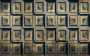 Coordonné Random Metallics Empire Gold behang 9601000 - LAB COLOUR THE WORLD