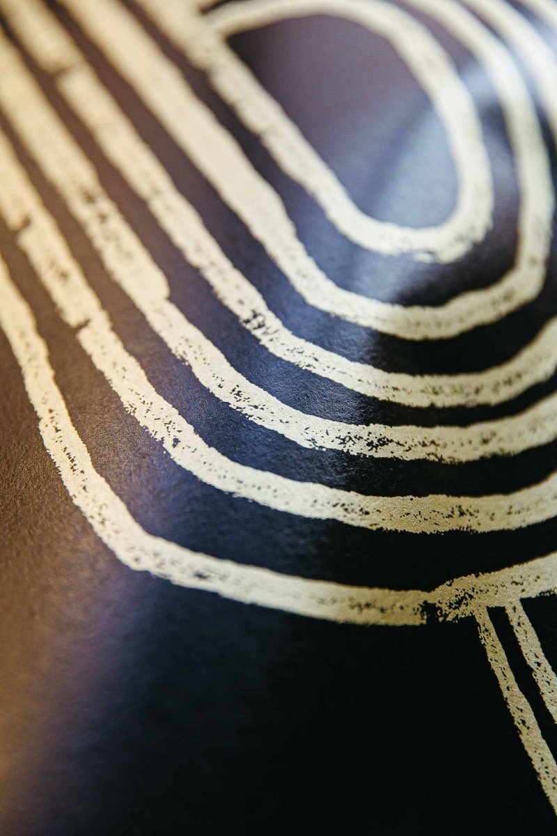 Coordonné Random Metallics Gatsby Black behang 9600803 - LAB COLOUR THE WORLD