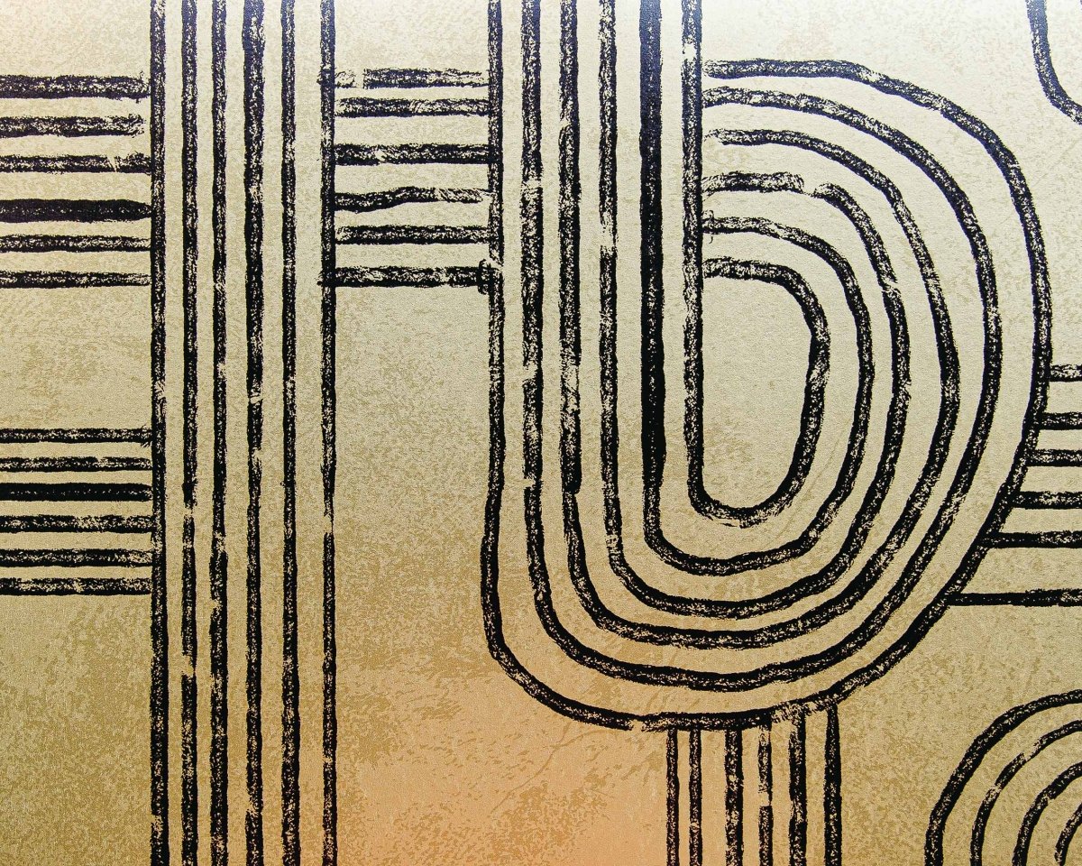 Coordonné Random Metallics Gatsby Gold behang 9600800 - LAB COLOUR THE WORLD