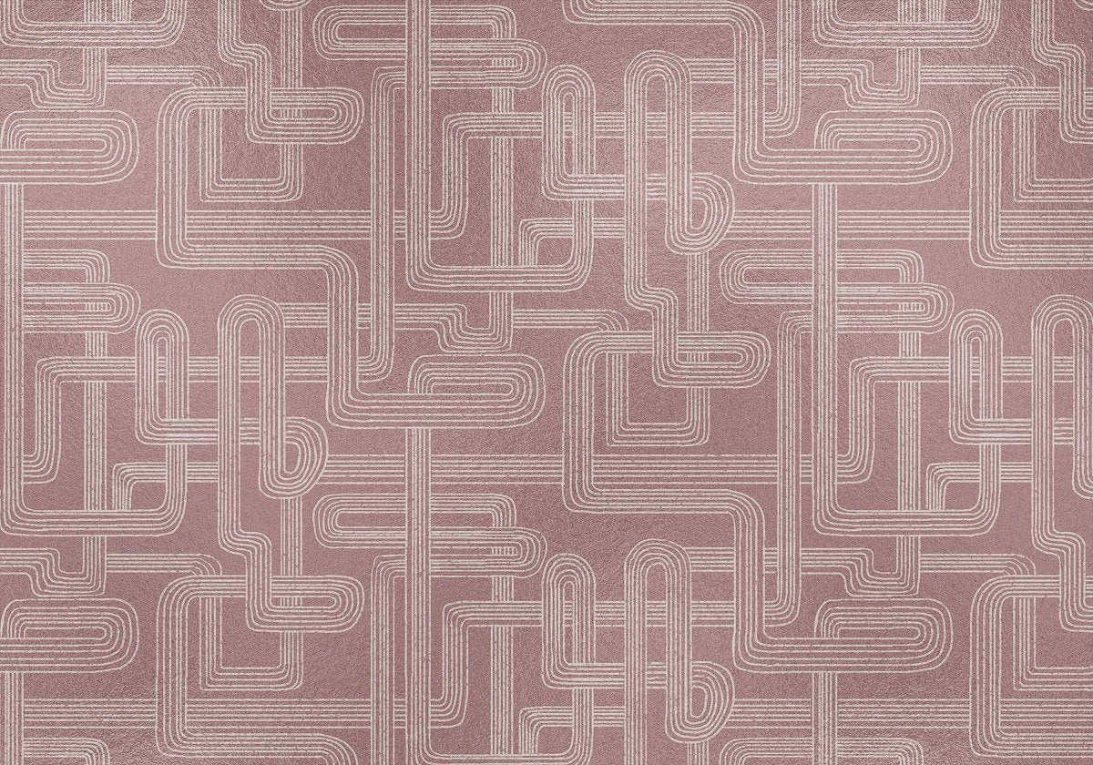 Coordonné Random Metallics Gatsby Rose behang 9600801 - LAB COLOUR THE WORLD