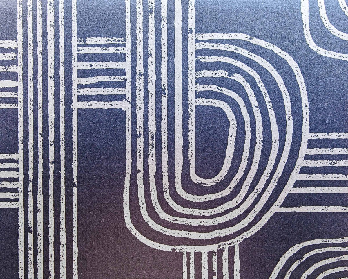 Coordonné Random Metallics Gatsby Silver behang 9600802 - LAB COLOUR THE WORLD