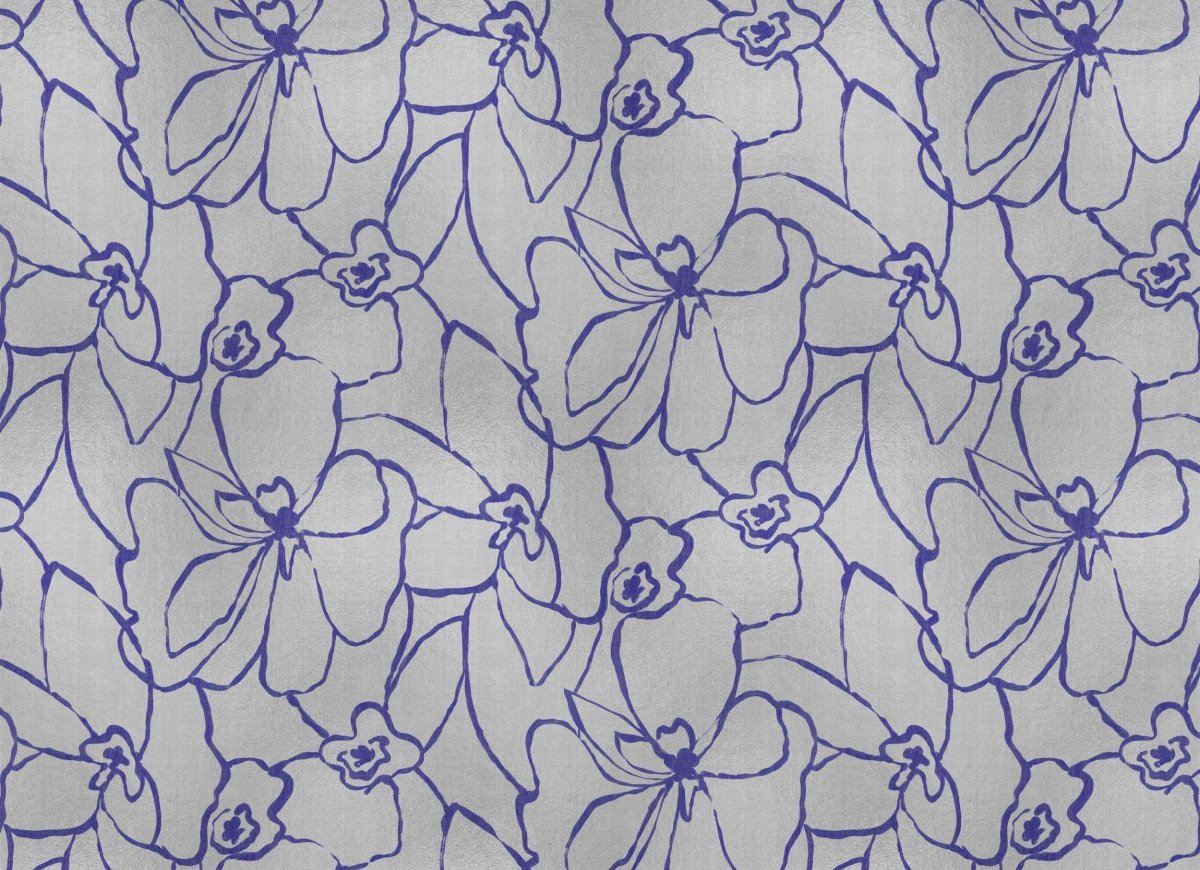 Coordonné Random Metallics II Blooming behang B00824 - LAB COLOUR THE WORLD