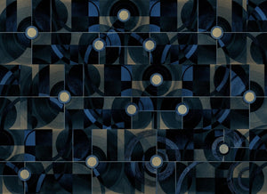 Coordonné Random Metallics II Diagrams behang B00813 - LAB COLOUR THE WORLD