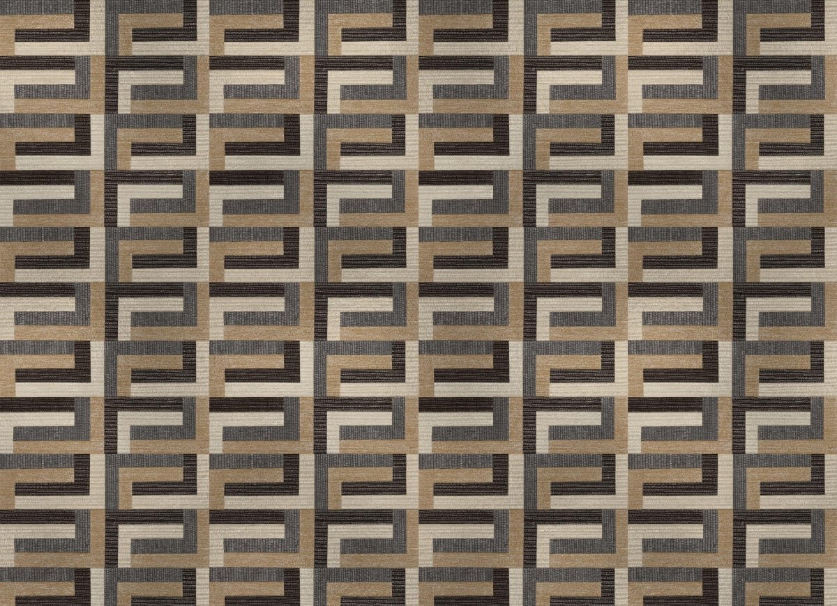 Coordonné Random Metallics II Mashrabiya behang B00805 - LAB COLOUR THE WORLD