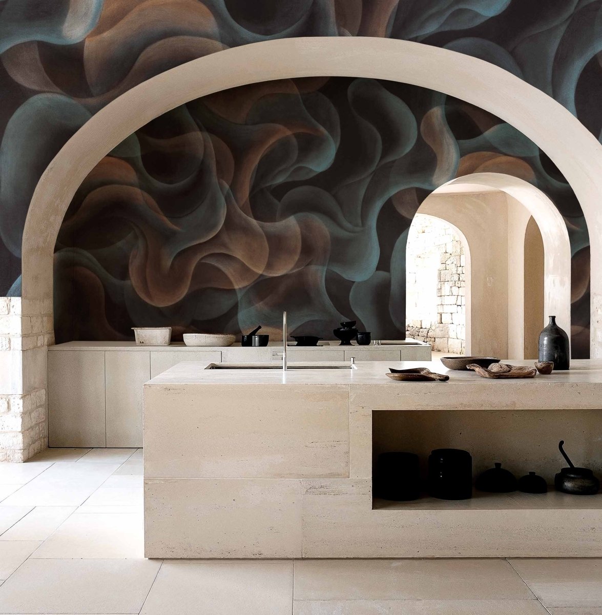 Coordonné Random Metallics II My cave behang B00838 - LAB COLOUR THE WORLD