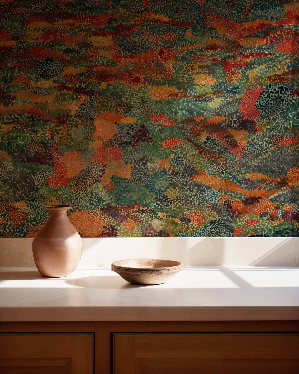 Coordonné Random Metallics II Petal strewn behang B00851 - LAB COLOUR THE WORLD