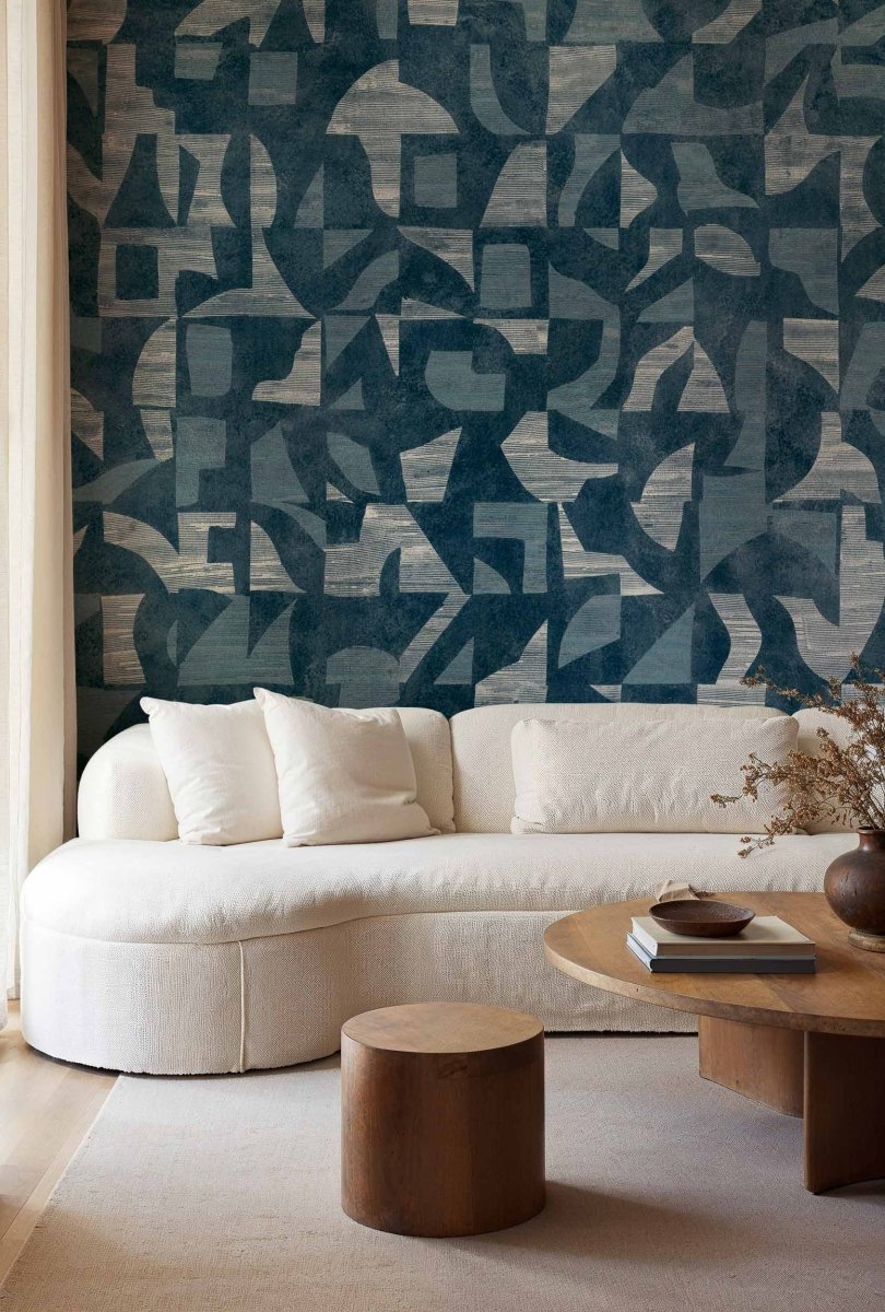 Coordonné Random Metallics II Woodblock behang B00806 - LAB COLOUR THE WORLD