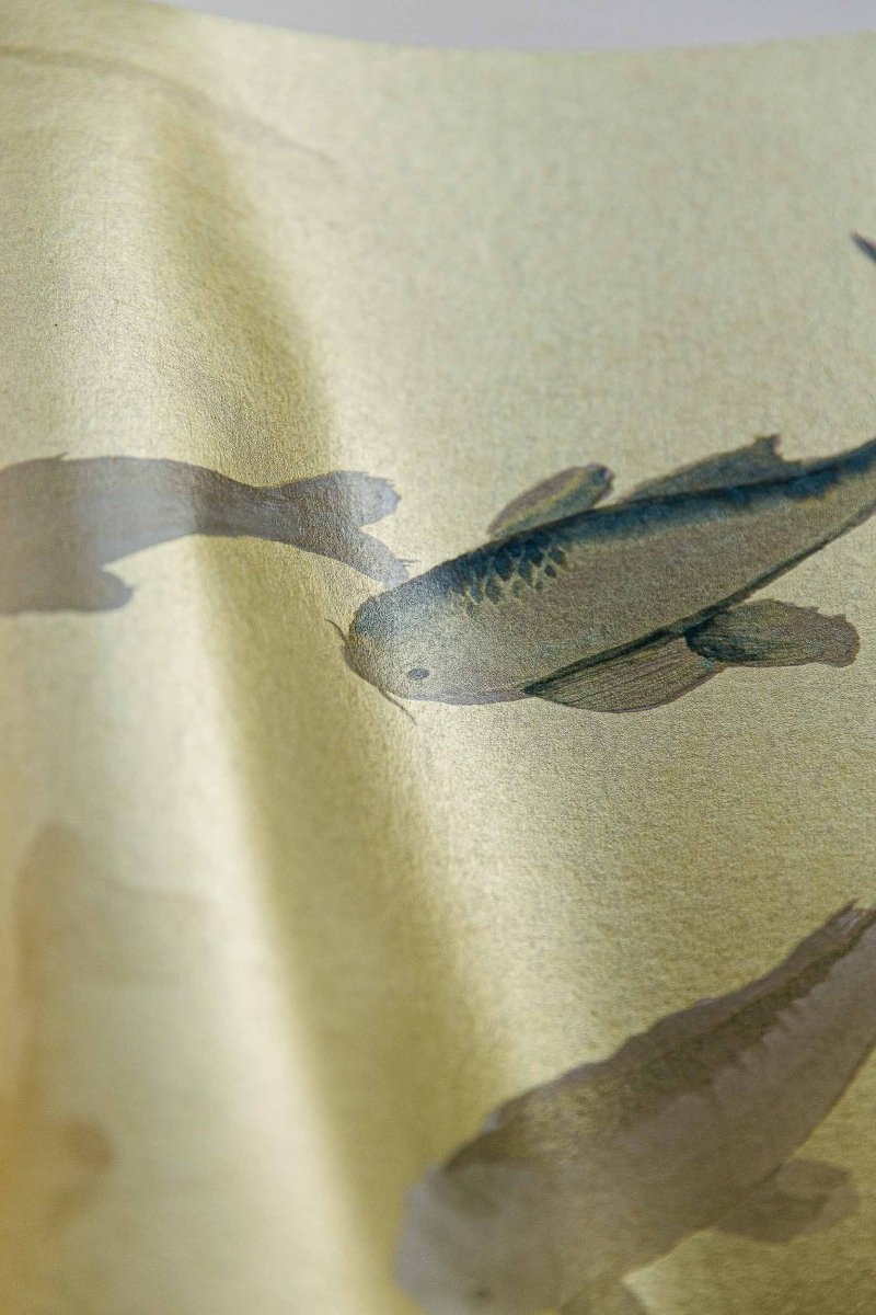 Coordonné Random Metallics Koi Gold behang 9600060 - LAB COLOUR THE WORLD