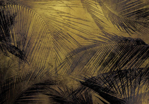 Coordonné Random Metallics Palms Extra Gold behang 9600600 - LAB COLOUR THE WORLD