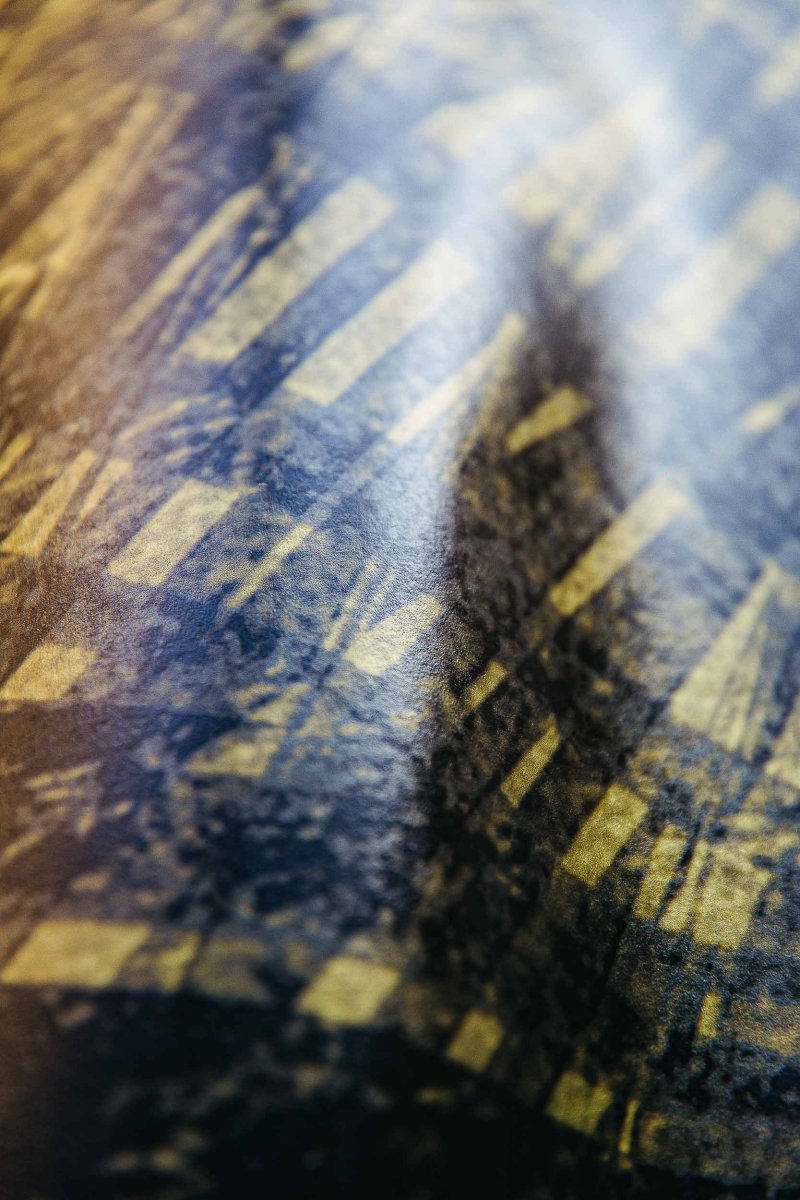 Coordonné Random Metallics Palms Extra Gold behang 9600600 - LAB COLOUR THE WORLD