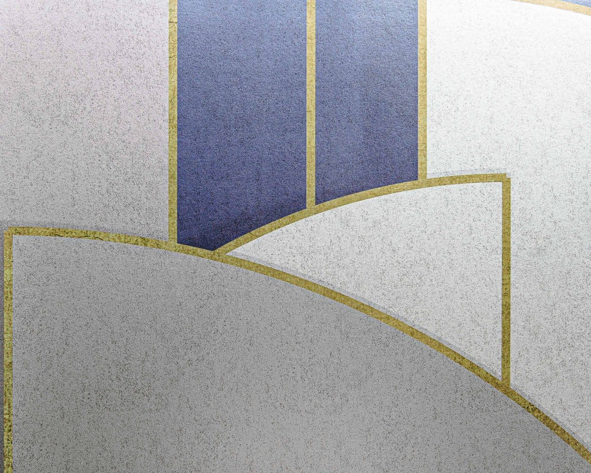 Coordonné Random Metallics Pavilion Silver behang 9600101 - LAB COLOUR THE WORLD