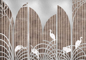 Coordonné Random Metallics Tassel Silver behang 9600051 - LAB COLOUR THE WORLD