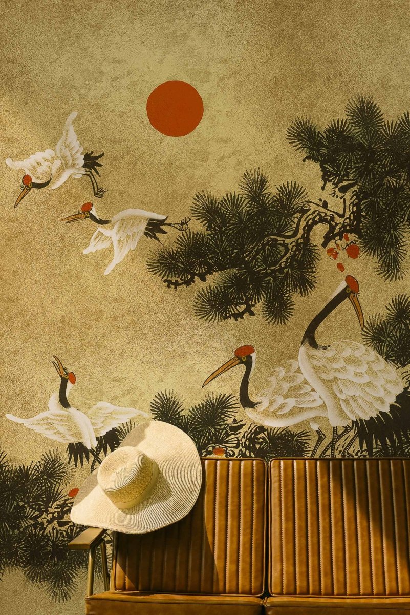 Coordonné Random Metallics Ukiyo Gold behang 9600020 - LAB COLOUR THE WORLD