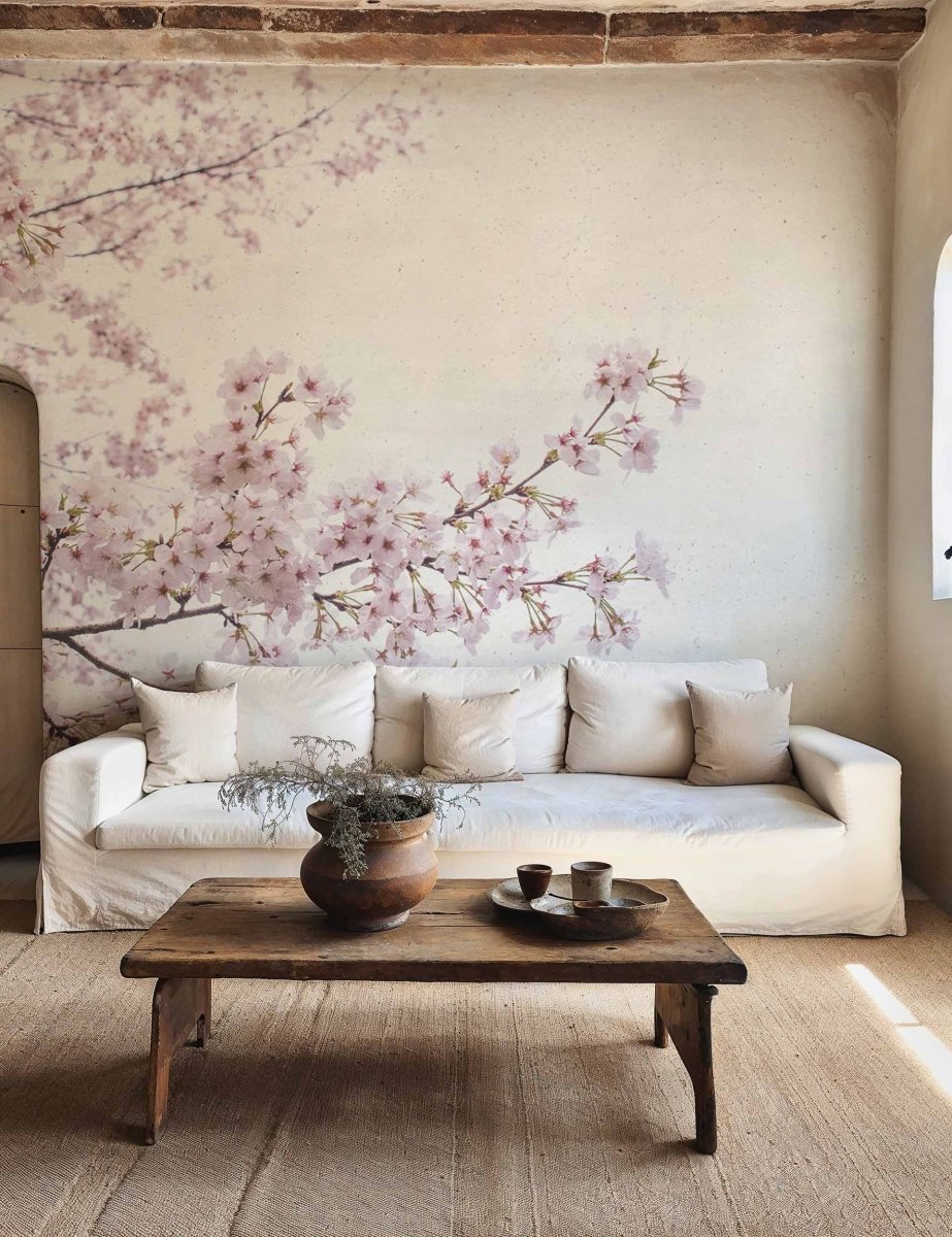 Coordonné Random Papers Blossom almond tree behang 6500306 - LAB COLOUR THE WORLD