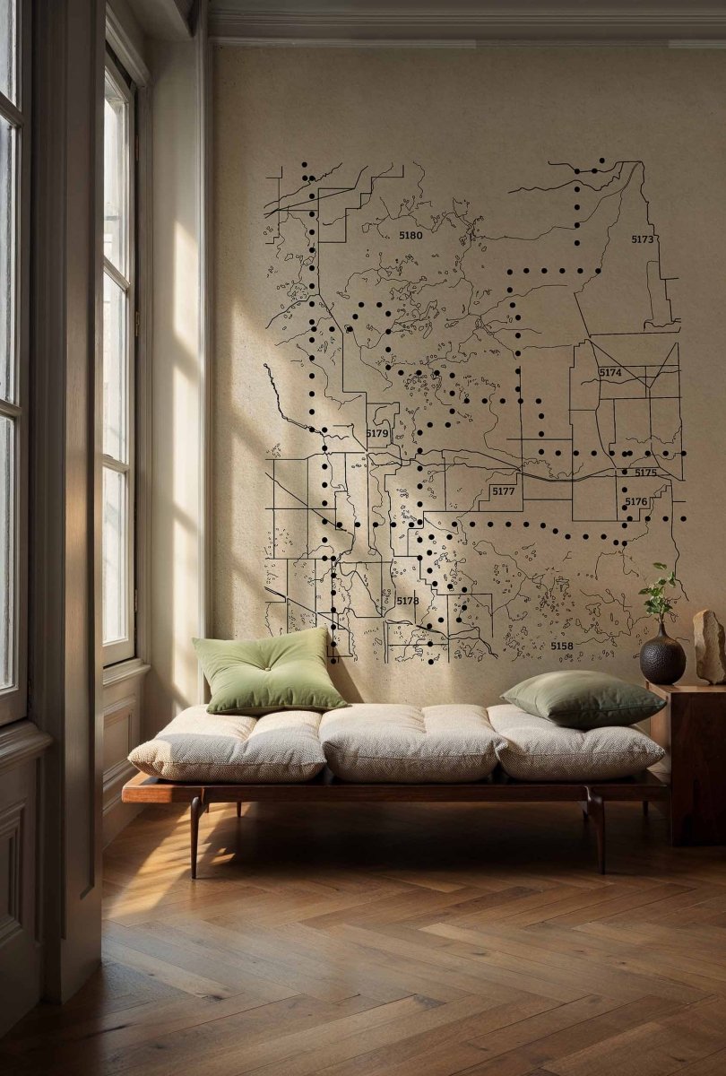 Coordonné Random Papers Dots behang 6500502 - LAB COLOUR THE WORLD