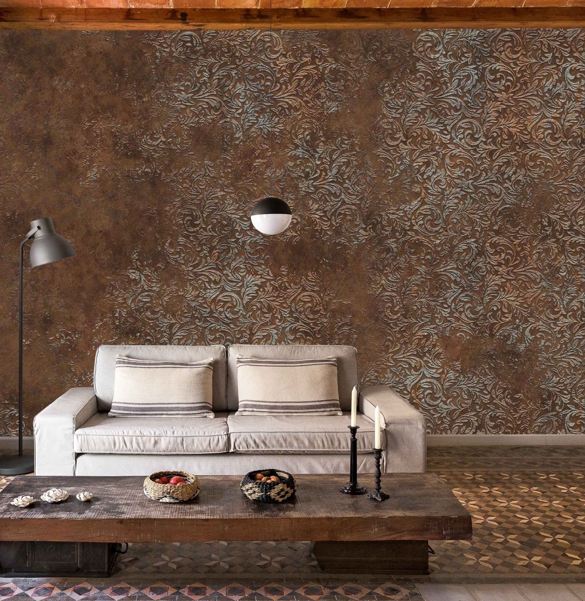 Coordonné Random Papers II Brocade behang 6800621 - LAB COLOUR THE WORLD