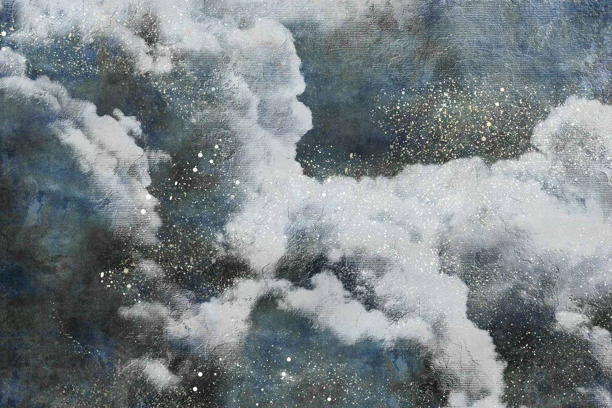 Coordonné Random Papers II Clouds behang 6800704 - LAB COLOUR THE WORLD