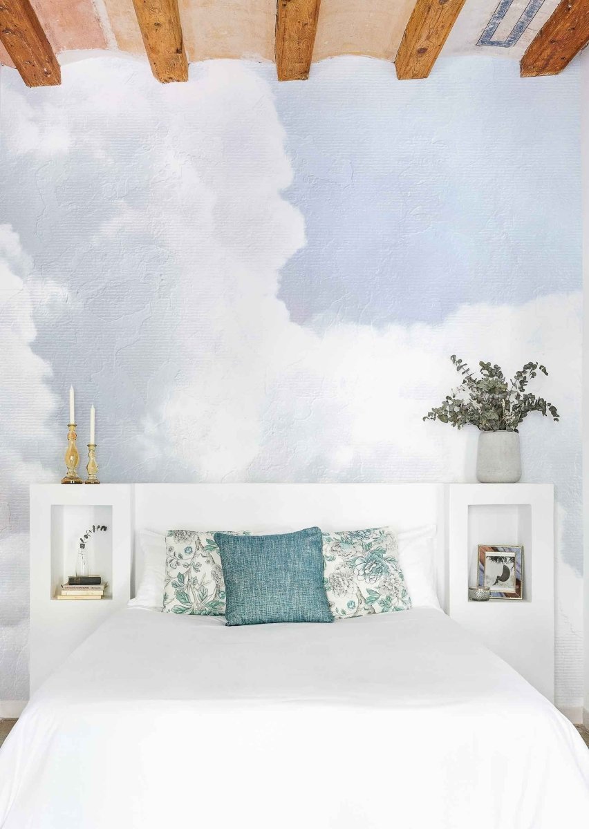 Coordonné Random Papers II Clouds Light behang 6800702 - LAB COLOUR THE WORLD