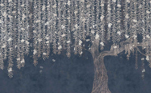 Coordonné Random Papers II Cora Dark behang 6800727 - LAB COLOUR THE WORLD