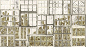 Coordonné Random Papers II Window Flora behang 6800405 - LAB COLOUR THE WORLD