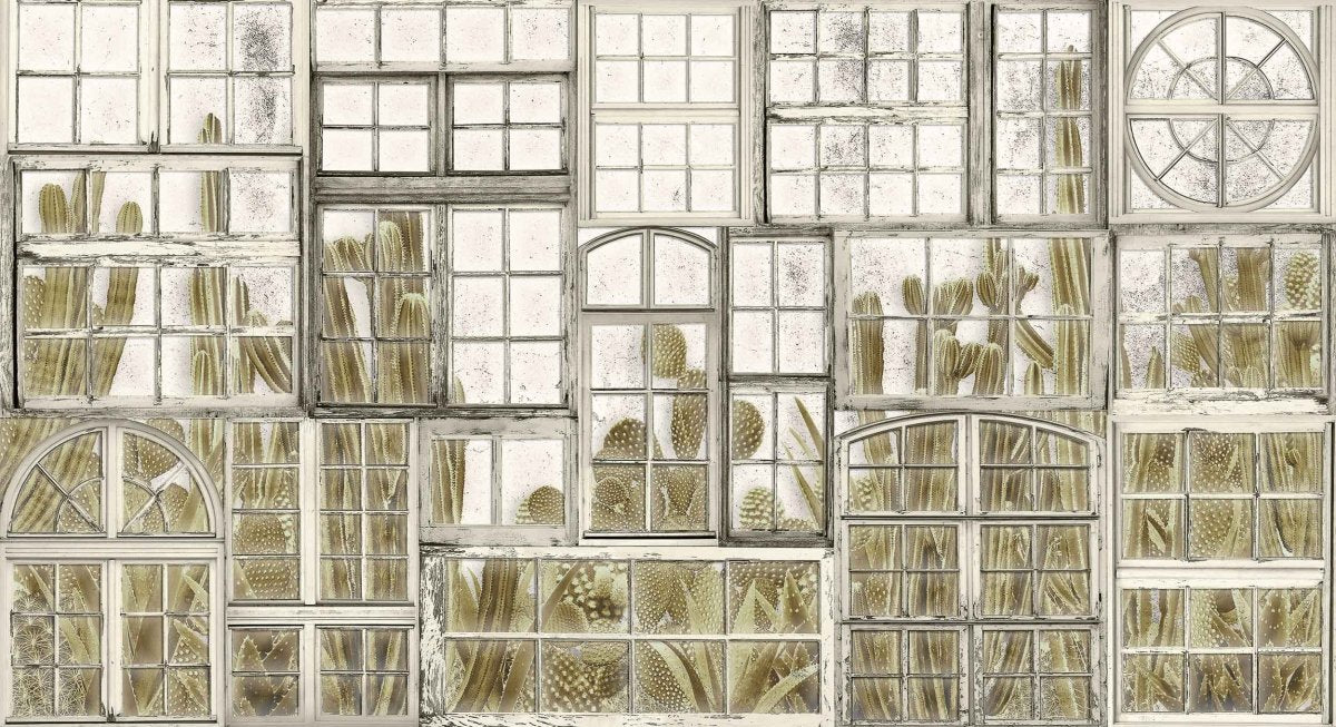 Coordonné Random Papers II Window Flora behang 6800405 - LAB COLOUR THE WORLD